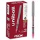 Uni-Ball uniball Vision Designer Rollerball Pens Fine Point 07mm Pink 12 Pack