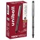 Uni-Ball uniball Vision Needle Rollerball Pens Fine Point 07mm Black 12 Pack