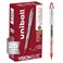 Uni-Ball uniball uniball Vision Elite Rollerball Pens with 08mm Bold Point Red 12 Count