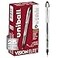 Uni-Ball uniball Vision Elite Rollerball Pens Bold Point 08mm Black 12 Pack