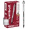Uni-Ball uniball Vision Elite Rollerball Pens Bold Point 08mm Black 12 Pack