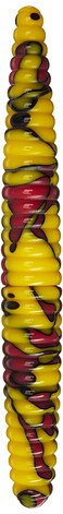 The Acme Studio ACME Studios Rings Yellow and Red Roller Ball Pen by Robert Trix Haussman P2H04R