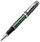 Xezo Incognito Rollerball Pen Fine Point Forest Green Color with Pure Platinum Plating Handcrafted Limited Edition Serialized