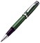 Xezo Incognito Rollerball Pen Fine Point Forest Green Color with Pure Platinum Plating Handcrafted Limited Edition Serialized