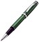 Xezo Incognito Rollerball Pen Fine Point Forest Green Color with Pure Platinum Plating Handcrafted Limited Edition Serialized