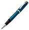 Xezo Incognito Rollerball Pen Fine Point Deep Blue Layered Lacquer with Pure Platinum Plating Handcrafted Limited Edition Serialized