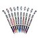 Uni-Ball UniBall EYE UB157 Rollerball Pen 07mm Ball Pack of 10 One of each colour