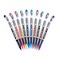 Uni-Ball UniBall EYE UB157 Rollerball Pen 07mm Ball Pack of 10 One of each colour