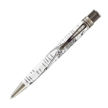 Retro 51 Tornado Vintage Metalsmith Dr Gray Skeleton Rollerball Pen