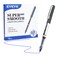 EYEYE 07mm Blue Pens Roller Ball 12 Pack Medium Point Rollerball Pen Quick Dry Liquid Ink Pens Fine Point Smooth Writing Pen for Journaling Note Taking Office School Supplies