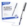 EYEYE 07mm Blue Pens Roller Ball 12 Pack Medium Point Rollerball Pen Quick Dry Liquid Ink Pens Fine Point Smooth Writing Pen for Journaling Note Taking Office School Supplies