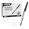 EYEYE 05mm Black Rollerball Pens 25 Pack Extra Fine Point Roller Ball Pen Quick Dry Liquid Ink Pens Fine Point Smooth Writing Pen for Journaling Note Taking Office School Supplies