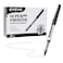 EYEYE 05mm Black Rollerball Pens 25 Pack Extra Fine Point Roller Ball Pen Quick Dry Liquid Ink Pens Fine Point Smooth Writing Pen for Journaling Note Taking Office School Supplies
