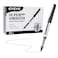 EYEYE 05mm Black Rollerball Pens 25 Pack Extra Fine Point Roller Ball Pen Quick Dry Liquid Ink Pens Fine Point Smooth Writing Pen for Journaling Note Taking Office School Supplies
