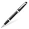 Cross Bailey Light Polished Black Resin ExtraFine Nib Fountain Pen Professional Pen for Effortless Writing Journaling NoteTaking More Black Ink Easy Handling Includes Gift Box