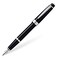 Cross Bailey Light Polished Black Resin ExtraFine Nib Fountain Pen Professional Pen for Effortless Writing Journaling NoteTaking More Black Ink Easy Handling Includes Gift Box