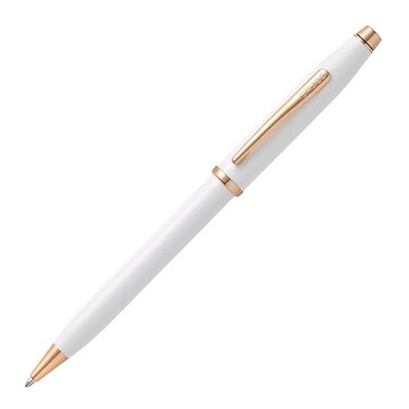 Cross Century II Ballpoint Pen Pearlescent White Lacquer