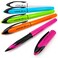AIR Micro UniBall 05mm Fine Rollerball Blue Ink Assorted Barrels 5 Pack