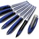 Uni-Ball UniBall AIR 07mm Medium Rollerball 6 Pack Blue UBA188L