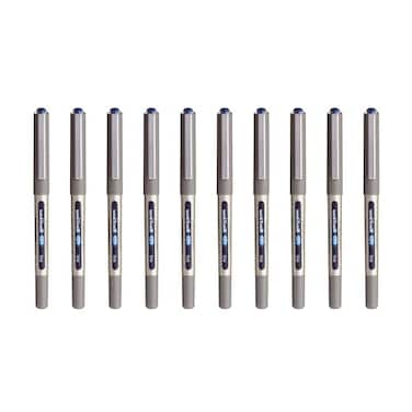 Uni-Ball uniball UB157 Eye Fine Rollerball Pens Blue Uni Super Ink 7mm Nib Box of 12