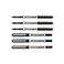 Uni-Ball Uniball UB150 Eye Micro Liquid Ink Rollerball Pens MIXED Pack of 6