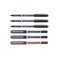 Uni-Ball Uniball UB150 Eye Micro Liquid Ink Rollerball Pens MIXED Pack of 6
