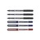 Uni-Ball Uniball UB150 Eye Micro Liquid Ink Rollerball Pens MIXED Pack of 6