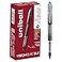 Uni-Ball uniball Vision Elite BLX Rollerball Pens Micro Point 05mm Blue BLX Ink 12 Pack