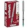 Uni-Ball Uniball Vision Rollerball Pens Green Pens Pack of 12 07mm Fine Point Medium Ink Japanese Pens Smooth Writing Pens School Office Supplies