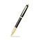 Sheaffer 100 Glossy Black Lacquer Rollerball Pen with Gold Tone Appointments