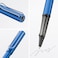 Lamy ALstar oceanblue Rollerball Pen pen with transparent ergonomic grip line width M lightweight aluminum body including rollerball refill M 63 in black