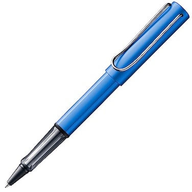 Lamy ALstar oceanblue Rollerball Pen pen with transparent ergonomic grip line width M lightweight aluminum body including rollerball refill M 63 in black