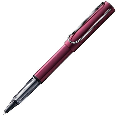 Lamy ALstar black purple Rollerball Pen pen with transparent ergonomic grip line width M lightweight aluminum body including rollerball refill M 63 in black