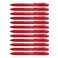 Pentel EnerGel X Retractable Liquid Gel Pen 07mm Metal Tip Red Ink Box of 12 BL107B