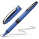 Schneider One Hybrid C Rollerball Pen 05 mm Hybrid Conical Tip Light Blue Barrel Black Ink Box of 10 Pens 183201