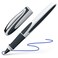 Schneider Ray Cartridge Rollerball Pen M Medium Refillable WhiteDark Gray Barrel Royal Blue Erasable Ink Cartridge Pack of 1 Pen 187849