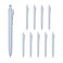 &auml;&cedil;&permil;&egrave;&eacute;&permil;&rsaquo;&ccedil;&shy;&dagger; Uniball ZENTO Basic Model Rollerball Pen Extra Fine 038mm WaterBased Blue Ink UltraSmooth with Reduced Friction Pack of 10 UBNZS3833