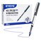 EYEYE Blue Rollerball Pens 07mm 25 Pack Liquid Ink Roller Ball Pen Medium Point Quick Dry Blue Ink Pens Fine Point Smooth Writing Pen for Journaling Note Taking Office School Supplies