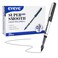EYEYE 07mm Black Roller Ball Pens 25 Pack Medium Point Rollerball Pen Quick Dry Liquid Ink Pens Fine Point Smooth Writing Pens for Journaling Note Taking Office and School Supplies