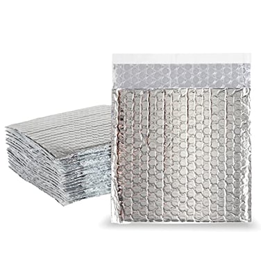 EcoFoil Thermal Insulated Bubble Mailer 6 x 65 10Pack HeatProtective Lightweight Bubble Mailer Protects TemperatureSensitive Contents Food Grade Shipping Material