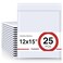 Fuxury Bubble Mailers 12x15 White Padded Envelopes 25 Pack large bubble mailer Strong Adhesion Padded MailerSelfSeal Bubble Envelope for Mailing Small BusinessMagazine Clothing