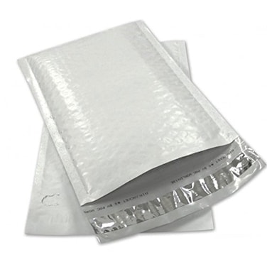 Sales4Less 0 Poly Bubble Mailers 6X10 Inches Padded Envelope Mailer Waterproof Pack of 25 White