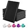GSSUSA 100 Pack Bubble Mailers 6x10 Inches Bubble Mailer Usable Size 6x9 Envelopes Small Packaging Mailing Envelope Bags Shipping Bag Bulk Pack Self Seal Package Mail Packing Business Supplies Black
