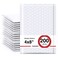Fuxury Bubble Mailers 4x8 Inch White 200 Pack Padded Envelopes Usable Size 4x7 Thick Mailing Envelopes Bubble Opaque Padded Mailers Shipping Bags for Mailing Jewelry Makeup Small Business000