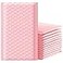 Famagic Bubble Mailers 4x8 Inch 50pc Light Pink Shipping Bags Chic Packaging Bags For Small Business Colored Padded Mailing Envelopes Opaque Matte Self Seal Bubble Poly Mailers Bulk 000