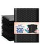 GSSUSA Black Bubble Mailers 4X8 200 Pack Usable Size 4X7 Padded Envelopes Small Shipping Mailer Strong Adhesion Bubble EnvelopeSelfSeal Mailing Envelopes for Small Items Business