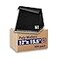POLYSELLS 500 pcs 12x155 Inches Black Poly Mailers Shipping Envelopes Strong Adhesive Sealing Waterproof and Tearresistant Postal Mailing Bags for Clothing Books and Accessories