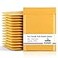 Fuxury Kraft Bubble Mailer 725x12 Inch 25 PackCD DVD MailersStrong Adhesion Padded EnvelopesSelf Seal Bubble Envelope Waterproof Cushioned Shipping Packaging for Small Business