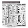 Shop4Mailers 10 x 13 Glossy Decorative Thank You Plastic Poly Mailer Bags Waterproof Shipping Mailing Envelope 2 Mil Permanent Adhesive Seal 100 Pack MultiLanguage