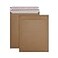 Xxcxpark 25 Pack Brown Kraft Rigid Mailers 625 x 825 inches Self Seal Photo Document Mailers Premium Cardboard Keep Flat Envelopes for Photos Pictures Papers Files CD